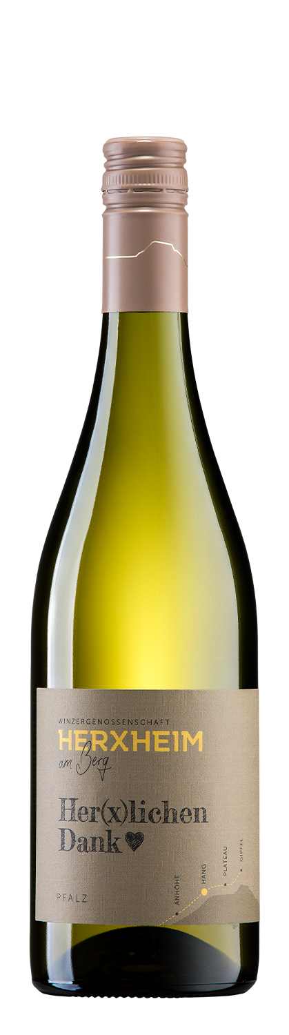 Abbildung des Produktes: Her(x)lichen Dank,Weißburgunder trocken, HANG - 702