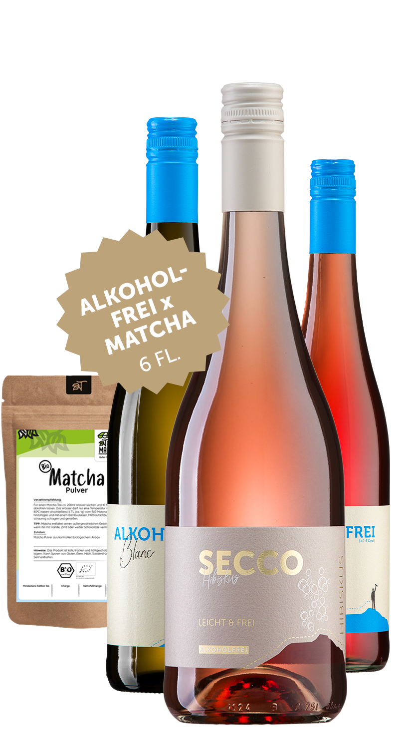 Abbildung des Produktes: Alkoholfrei X Matcha (6 Fl.) - 520
