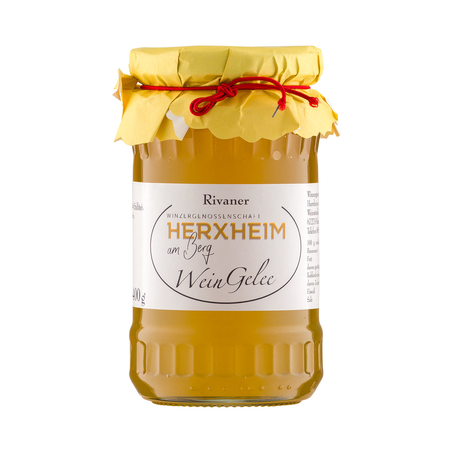 Abbildung des Produktes: Wein Gelee Rivaner 400g - 71