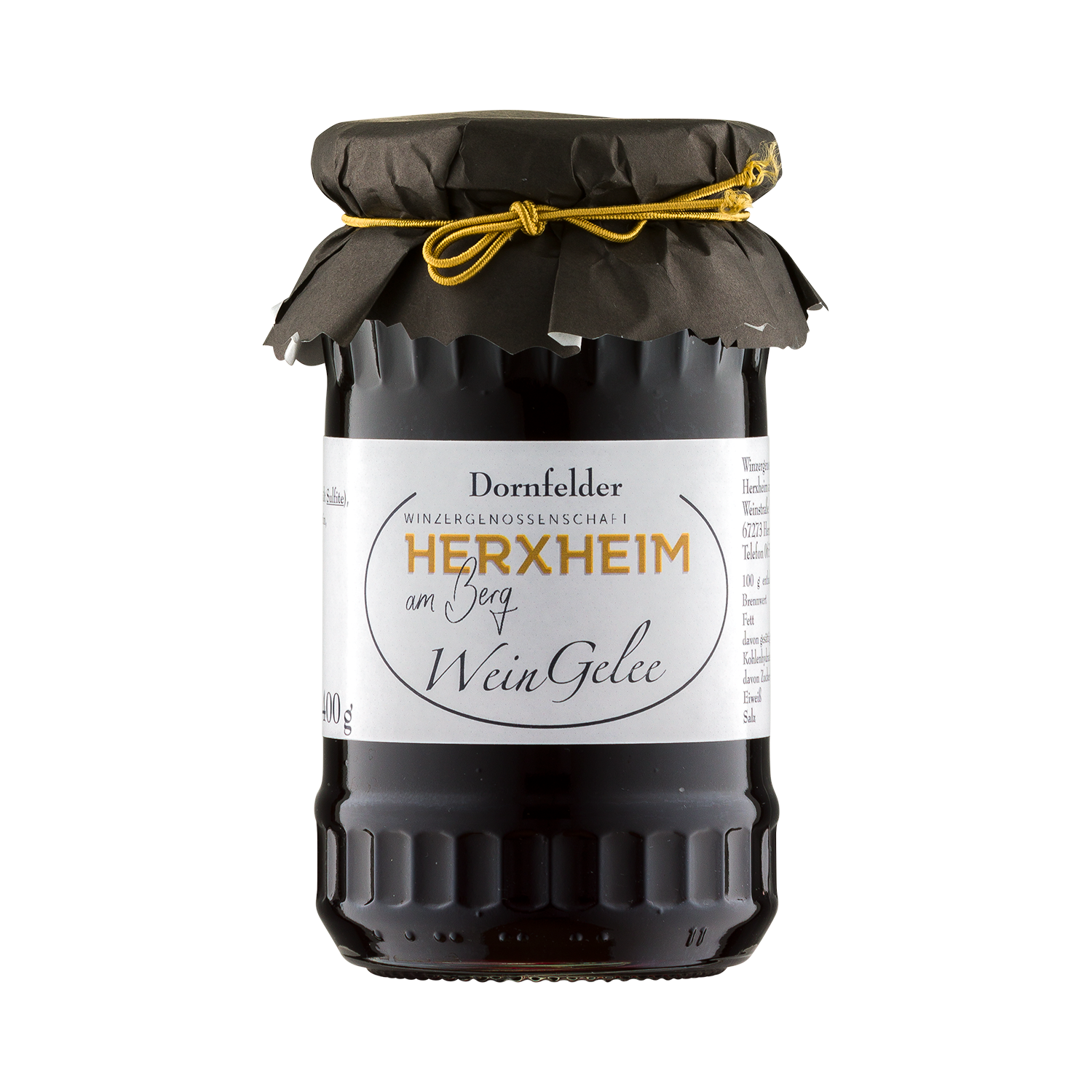 Abbildung des Produktes: Wein Gelee Dornfelder 400g - 72